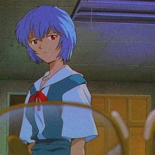 🌰 Стикер «rei ayanami» для Telegram