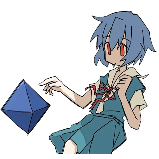 😕 Стикер «rei ayanami» для Telegram