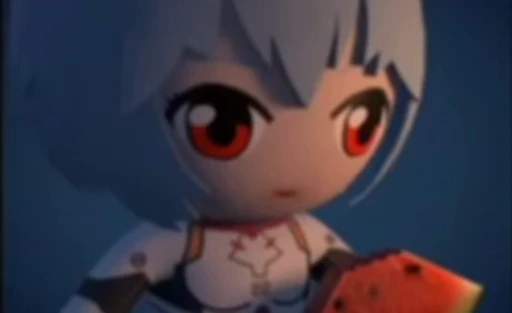 🍉 Стикер «ayanami rei everyday» для Telegram
