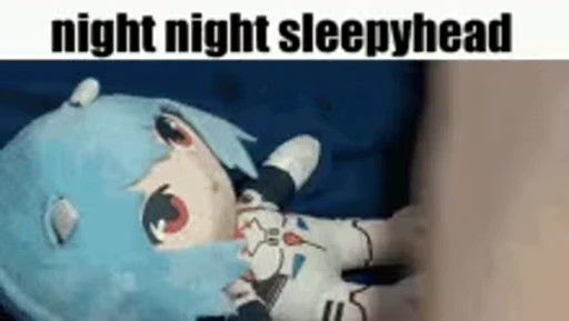💤 Стикер «ayanami rei everyday» для Telegram