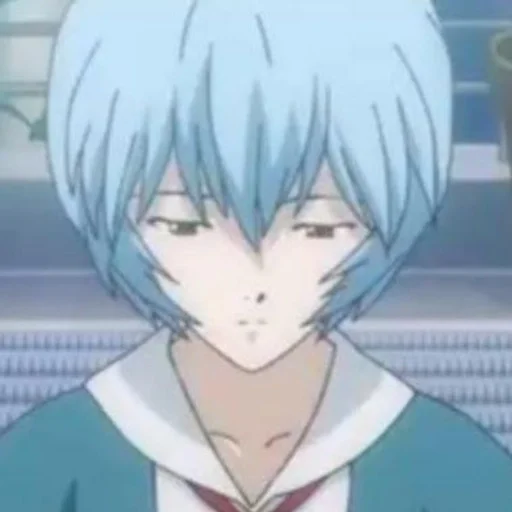 😑 Стикер «Ayanami Rei» для Telegram