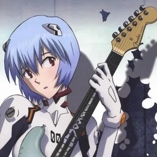 🎸 Стикер «Ayanami Rei» для Telegram