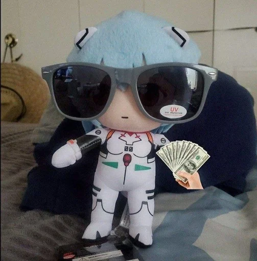 😎 Стикер «Ayanami Rei» для Telegram