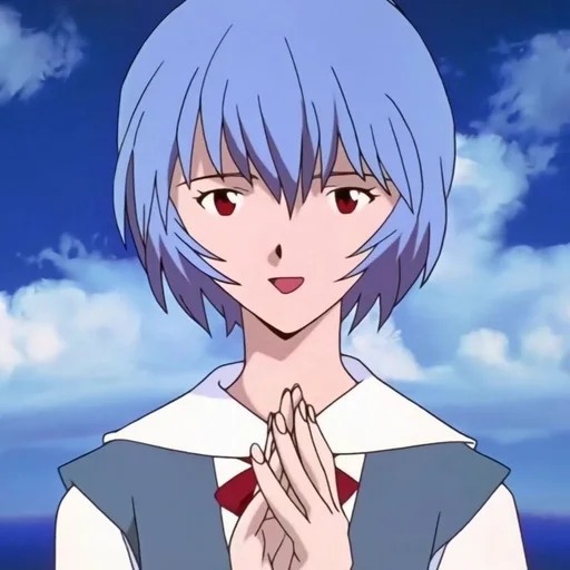 👏 Стикер «Ayanami Rei» для Telegram