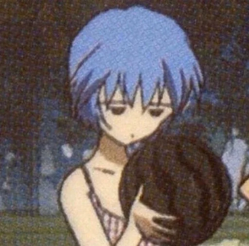 🍉 Стикер «Ayanami Rei» для Telegram