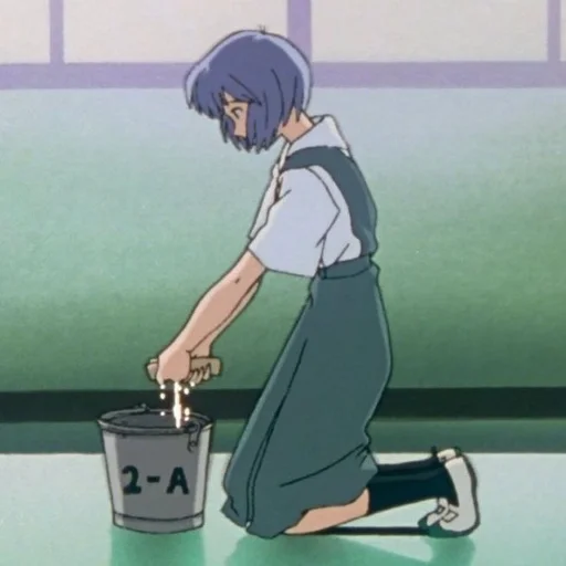 🧹 Стикер «Ayanami Rei» для Telegram