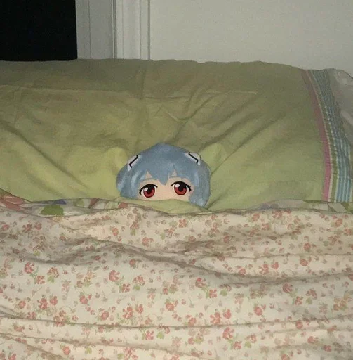 🛌 Стикер «Ayanami Rei» для Telegram