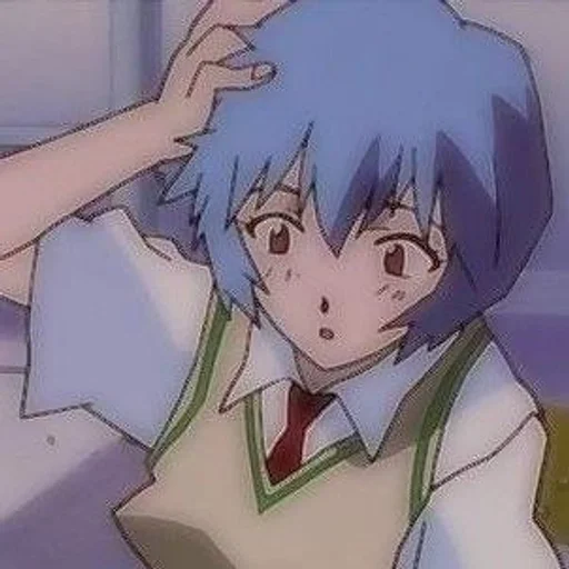 🤷 Стикер «Ayanami Rei» для Telegram