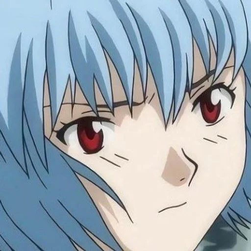 😠 Стикер «Ayanami Rei» для Telegram