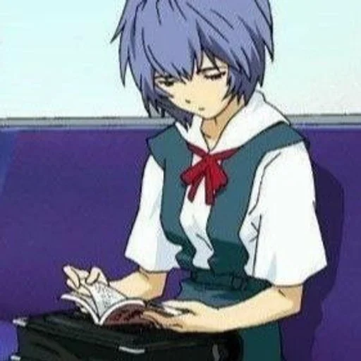 📖 Стикер «Ayanami Rei» для Telegram
