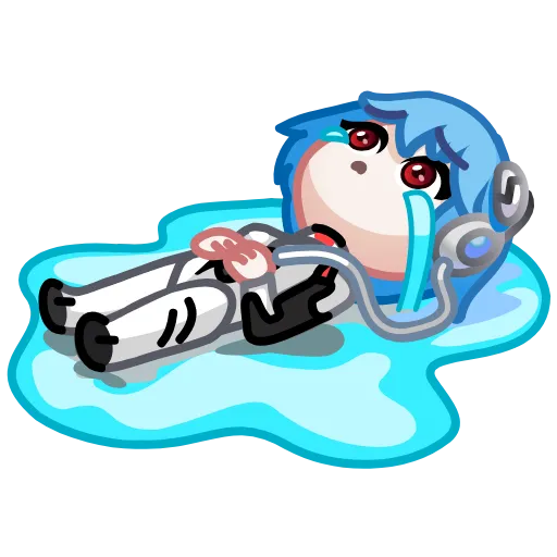 Стикер 2 Ayanami Rei
