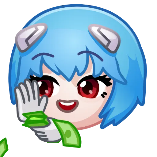 Стикер 16 Ayanami Rei