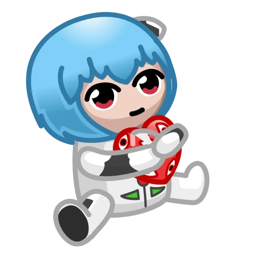 🧸 Стикер «Milady Rei» для Telegram