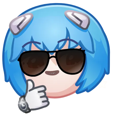 😎 Стикер «Ayanami Rei» для Telegram