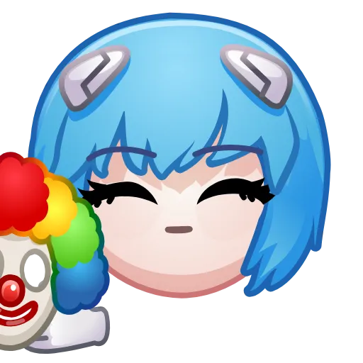 🤡 Стикер «Ayanami Rei» для Telegram
