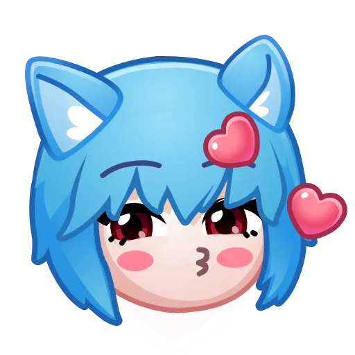 🩷 Стикер «Ayanami Rei» для Telegram