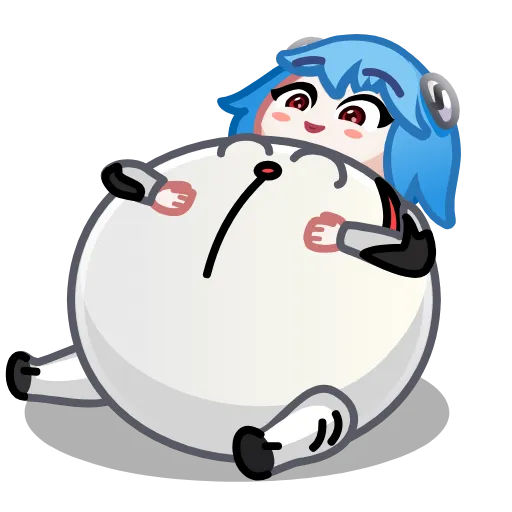 🍽️ Стикер «Ayanami Rei» для Telegram