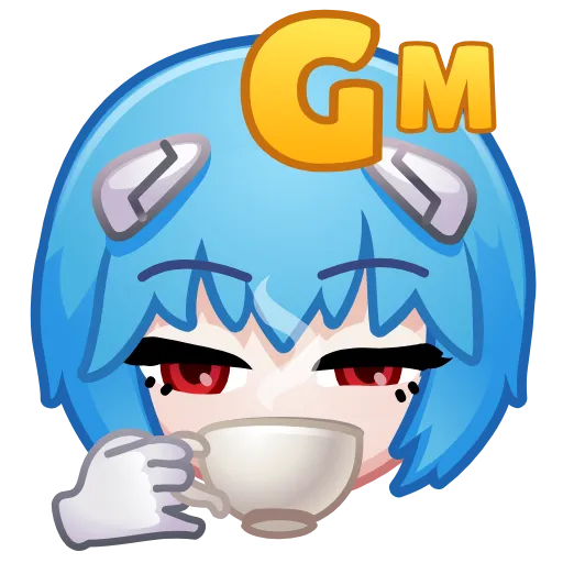 ✋ Стикер «Ayanami Rei» для Telegram