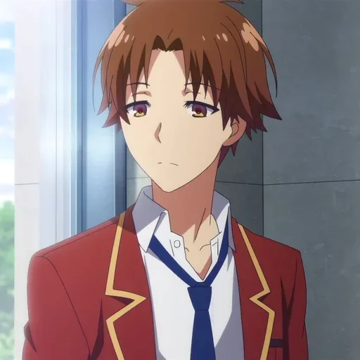 🧑 Стикер «kiyotaka ayanokouji» для Telegram