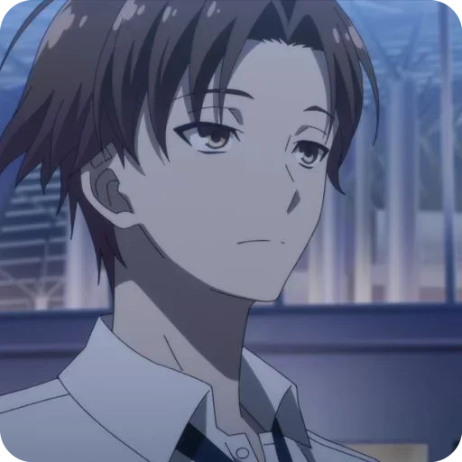 🧑 Стикер «kiyotaka ayanokouji» для Telegram
