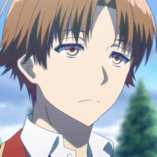 🧑 Стикер «kiyotaka ayanokouji» для Telegram