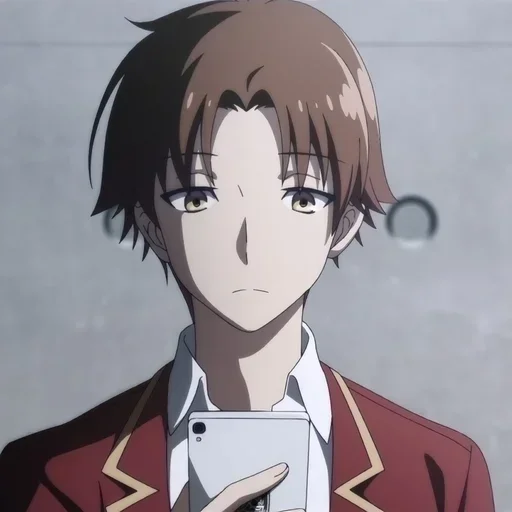 🧑 Стикер «kiyotaka ayanokouji» для Telegram
