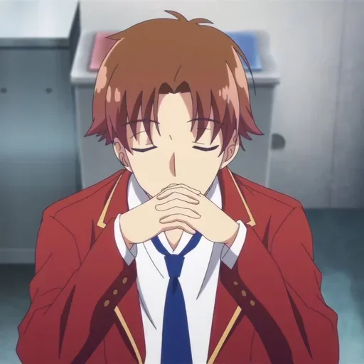 🧑 Стикер «kiyotaka ayanokouji» для Telegram