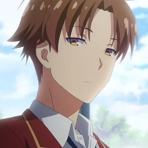 🧑 Стикер «kiyotaka ayanokouji» для Telegram