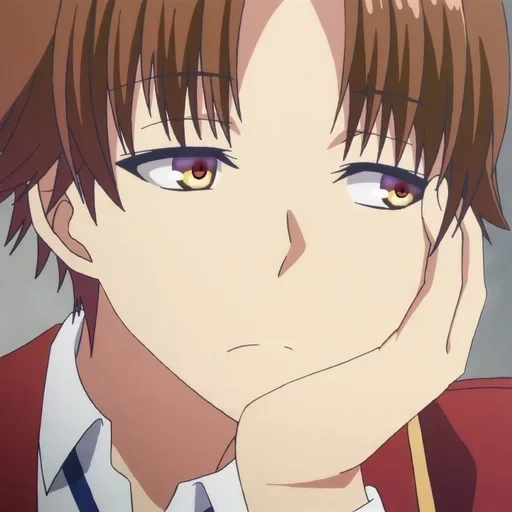 🧑 Стикер «kiyotaka ayanokouji» для Telegram