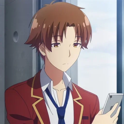 🧑 Стикер «kiyotaka ayanokouji» для Telegram