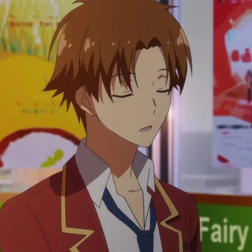 🧑 Стикер «kiyotaka ayanokouji» для Telegram