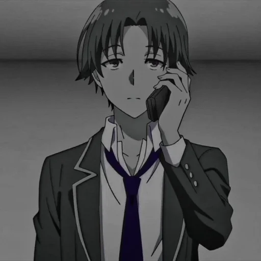 🥢 Стикер «Ayanokouji Kiyotaka» для Telegram