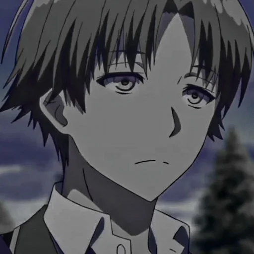 🥢 Стикер «Ayanokouji Kiyotaka» для Telegram