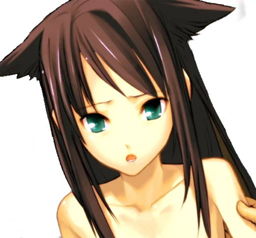 😳 Стикер «Saya No Uta» для Telegram