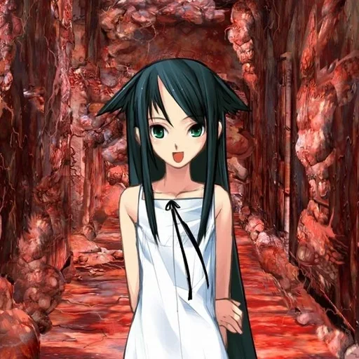 🌟 Стикер «Saya No Uta» для Telegram