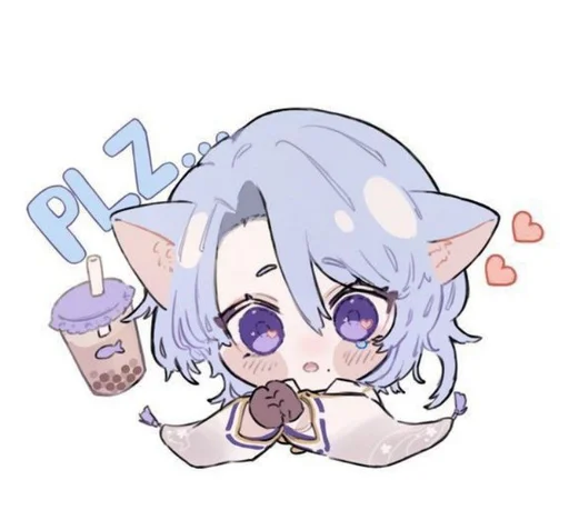 🐾 Стикер «Аято Камисато» для Telegram