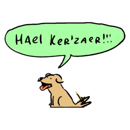 🖐 Стикер «Ayej Witcher» для Telegram