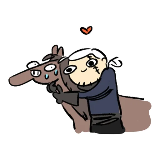 😍 Стикер «Ayej Witcher» для Telegram
