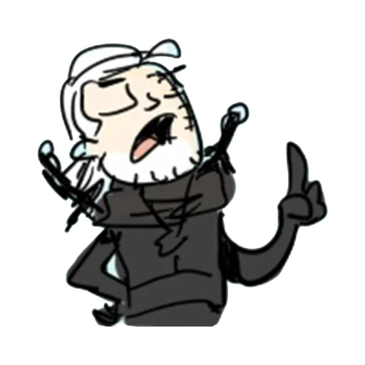 ☝️ Стикер «Ayej Witcher» для Telegram