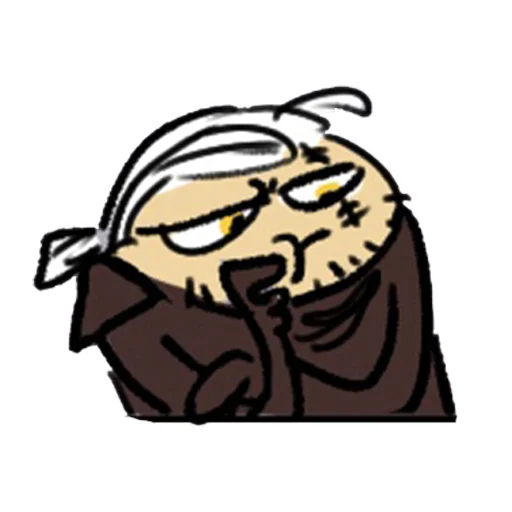 🤔 Стикер «Ayej Witcher» для Telegram