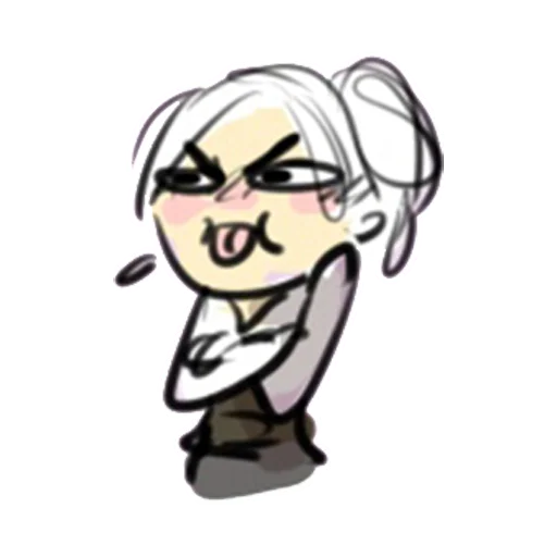 😝 Стикер «Ayej Witcher» для Telegram