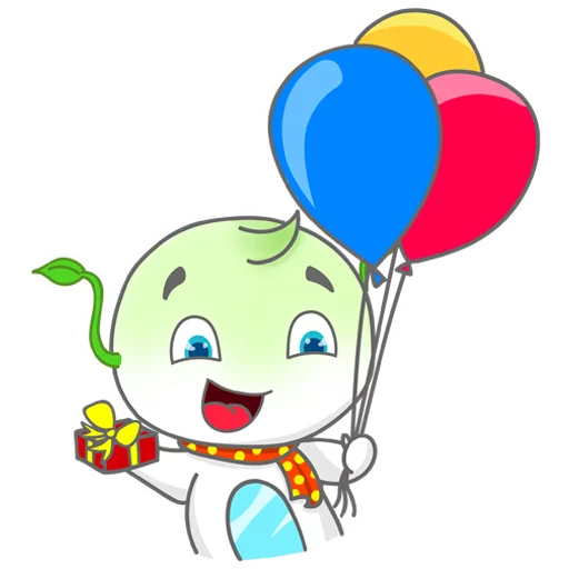 🎈 Стикер «Ayno» для Telegram