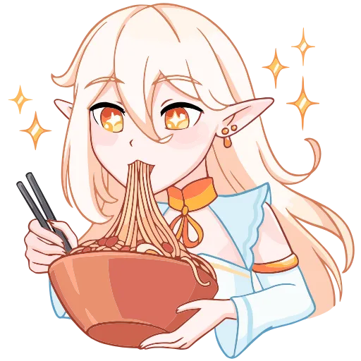 🍜 Эмодзи «Айрис» для Telegram