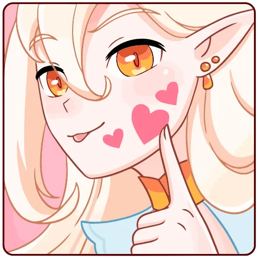 😘 Эмодзи «Айрис» для Telegram