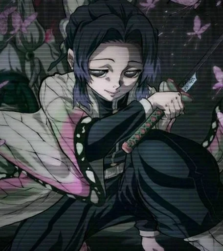 🦋 Стикер «Shinobu Kocho» для Telegram