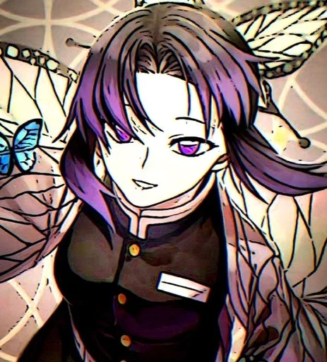 🦋 Стикер «Shinobu Kocho» для Telegram