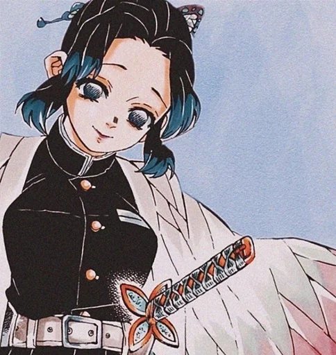 🦋 Стикер «Shinobu Kocho» для Telegram