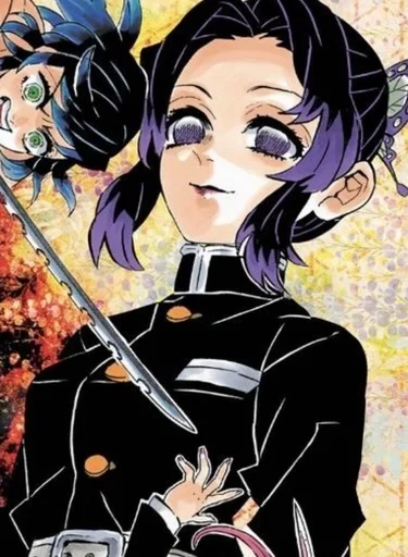 🦋 Стикер «Shinobu Kocho» для Telegram