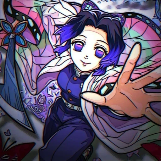 🦋 Стикер «Shinobu Kocho» для Telegram