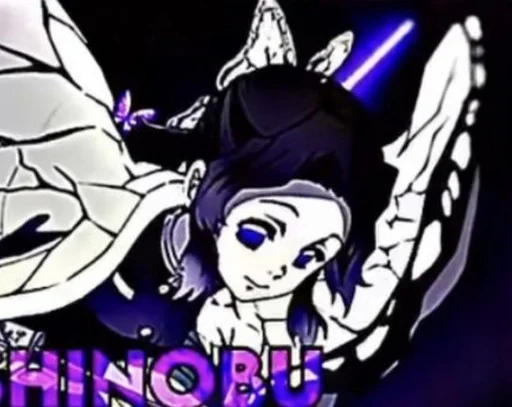 🦋 Стикер «Shinobu Kocho» для Telegram